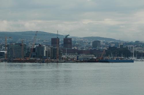 Einfahrt Hafen Oslo