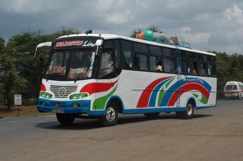 Bus in Tansania